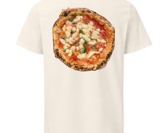 Weekend Pizza Club Margherita Shirt - Medium-weight unisex organic T-shirt