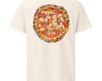 Weekend Pizza Club Salami Shirt - Medium-weight unisex organic T-shirt