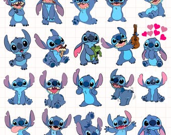 Pliki Stitch, pakiet Stitch PNG, Stitch PNG, plik clipart Stitch, lilo i Stitch do pobrania w wersji cyfrowej