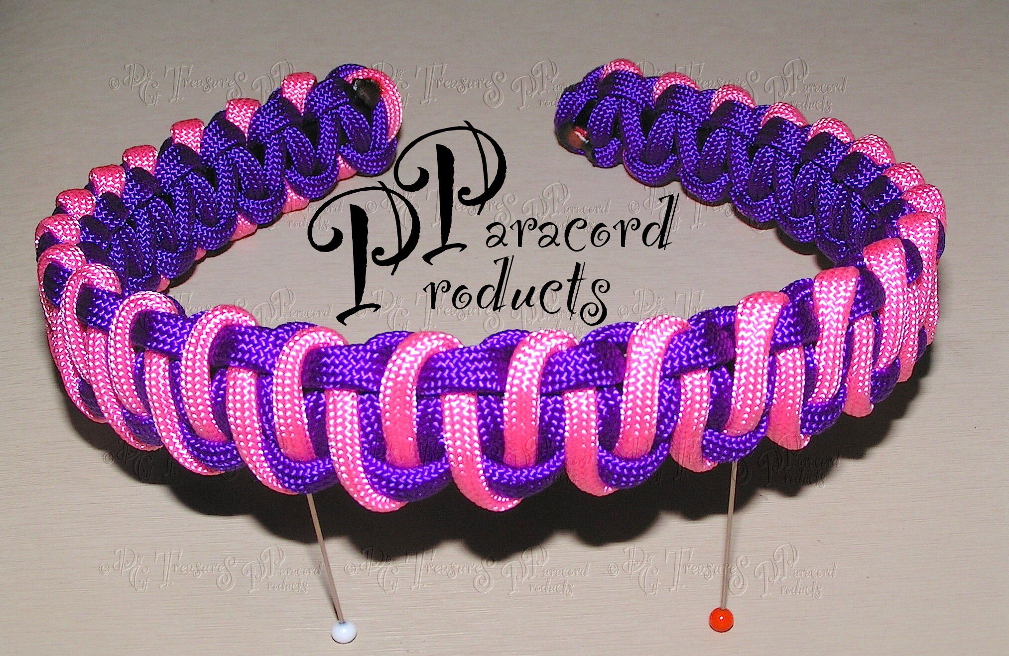 A 14.75 Cobra Crook Paracord Headband With Purple and Etsy