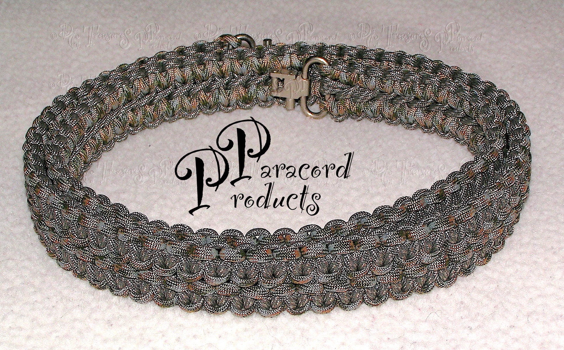 A Double Cobra Stitch Paracord Gun Sling made of 2 Camo Etsy