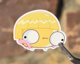 Fabulous Jimbob Sticker | Cute | Silly | Indie