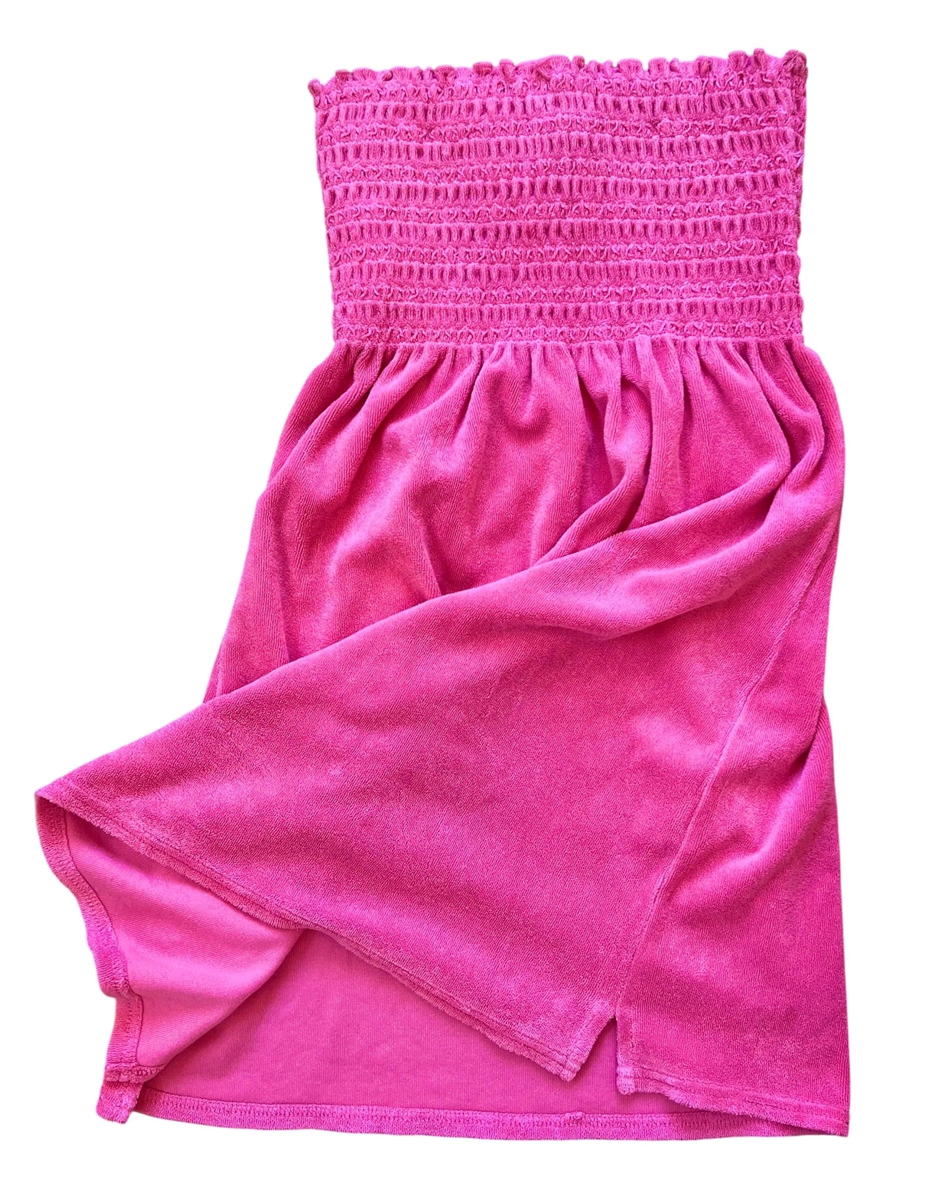 juicy couture beach cover up dress pink and green Terry Size:17.5 / 35 Wakalahauto Edit:HAMPTONS Francoise | Light BLUE