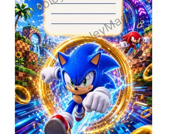 Custom Gamer School Supply Template
