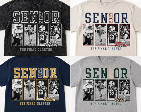 Senior Football Mom PNG