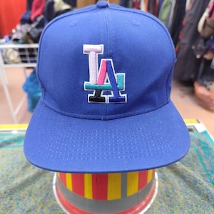 Vintage LA Dodgers 1988 World Series Snapback Hat – Royal Blue Baseball Cap