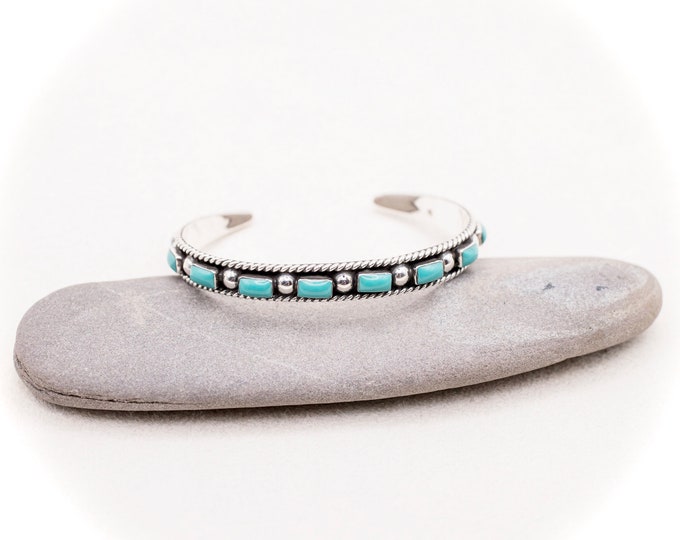 Sterling Silver Turquoise Cuff Bracelet