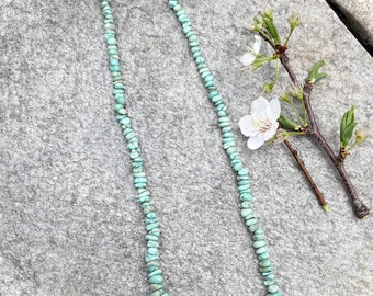 Natural Native American Made Turquoise  Necklace