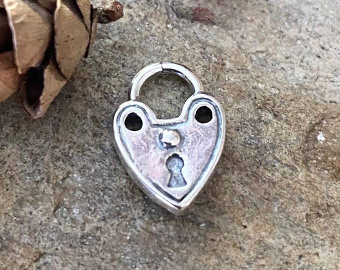 Sterling Silver Heart Charm Pendant