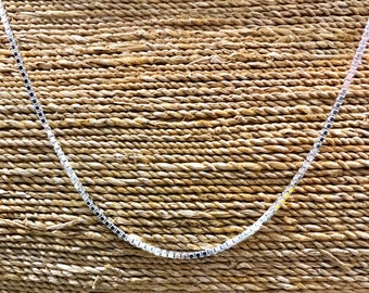 Sterling Silver Thick Box Chain