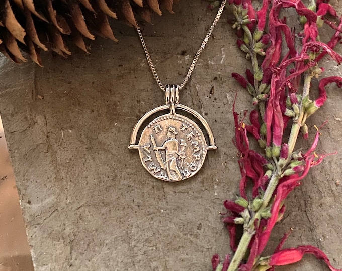 Sterling Silver Coin Necklace