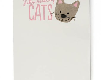 like herding cats notepad