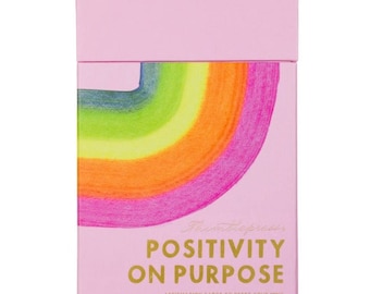 Positivity On Purpose Affirmation greeting cards