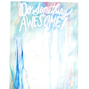 Do Something Awesome Notepad - Thimblepress