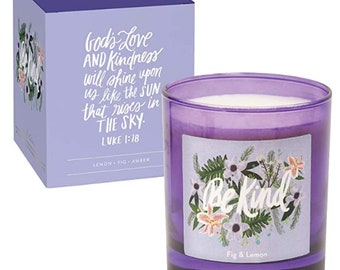 Be Kind Candle - Fig & Lemon