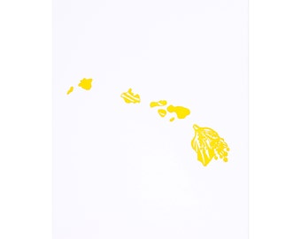 Letterpress Hawaii Pua Aloalo