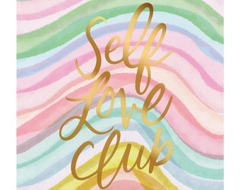 Self Love Club GetränkeServietten