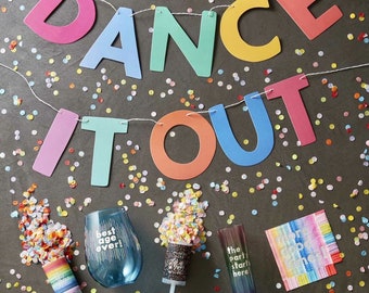 Dance It Out Paper Garland