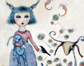 Title: "The Rescue" -- Archival print, 8.5 x 11” or 17 x 22"