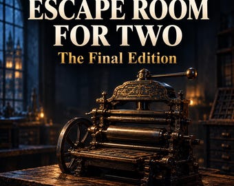 Printable Escape Room for Two | Date Night Puzzle Game | The Final Edition