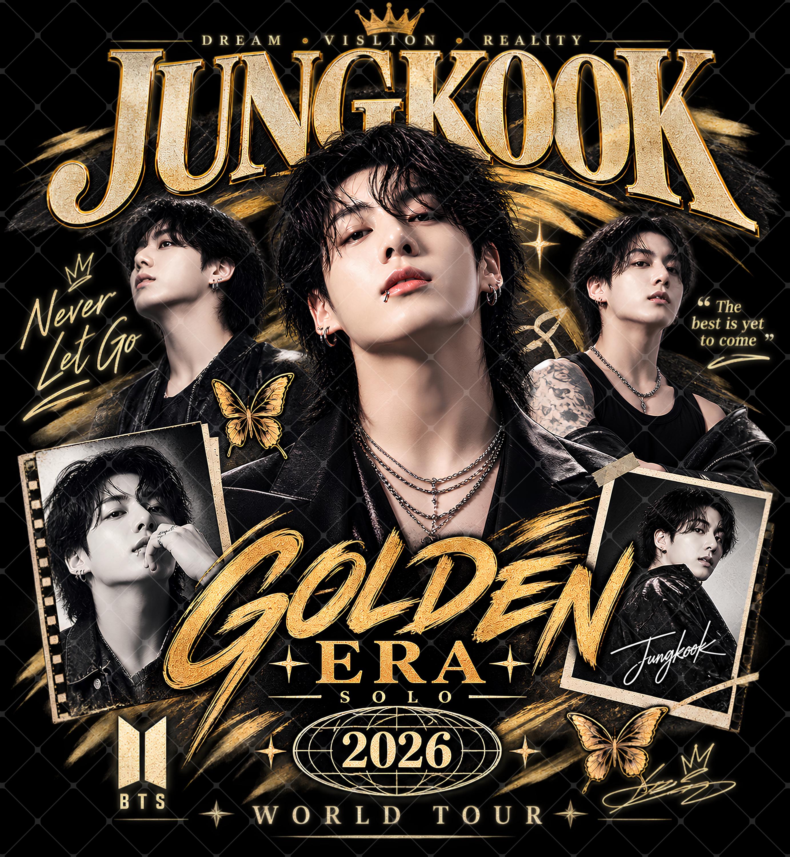 Jungkook Golden Logo - Etsy