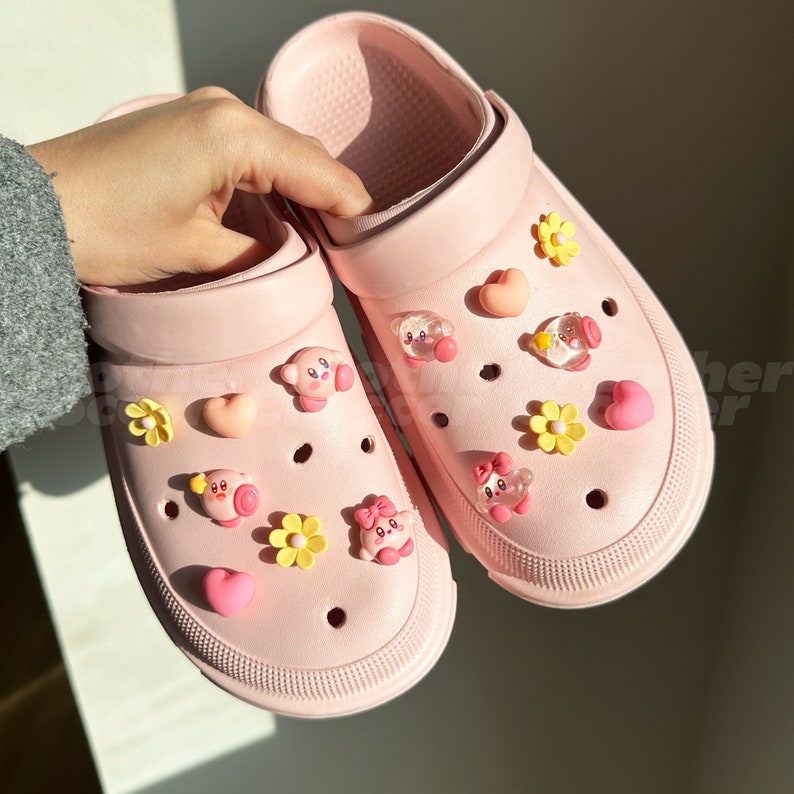 Kirby Resin Shoe Charms image 1