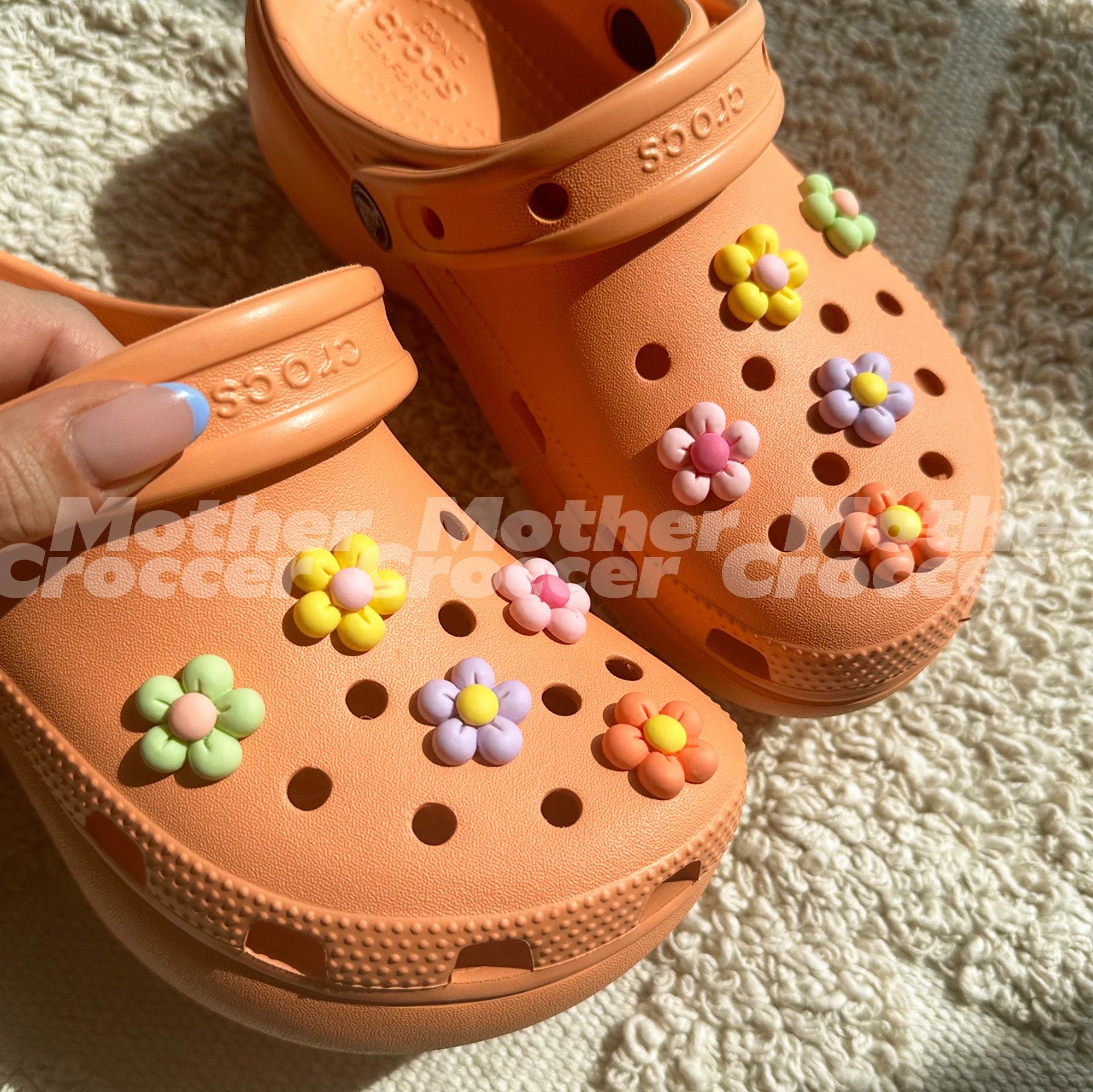 Designer Orange Crocs 🧡  Crocs fashion, Crocs with charms, Crocs shoes