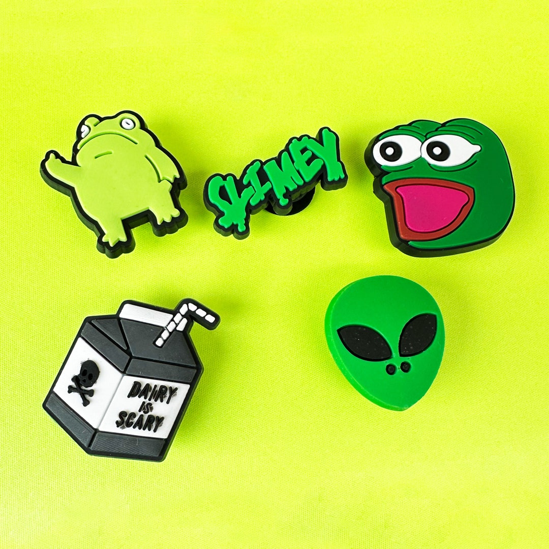 FREE CHARM Meme Y2K Funny Shoe Charms - Etsy