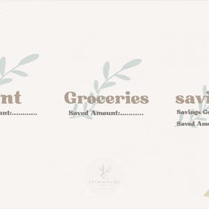 Savings Tracker Printable.