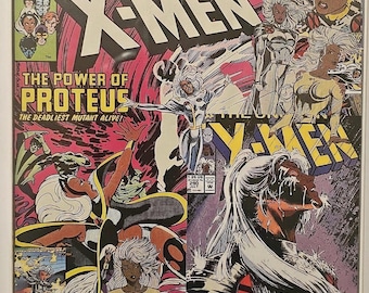 Collage X-Men Storm avec cadre 8x10
