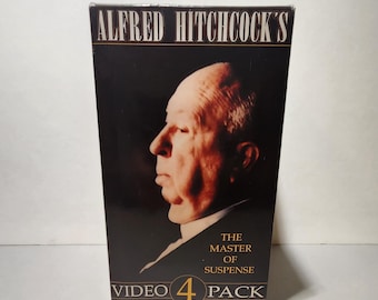Alfred Hitchcock VHS 4-Pack – Sabotage, 39 Steps, Secret Agent, Man Who Knew Too Much
