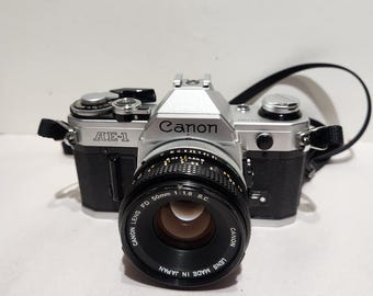 ヴィンテージ Canon AE-1 プログラム 35 mm フィルム カメラ - Etsy 日本