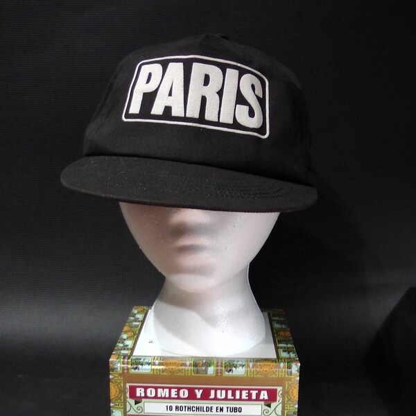 snapback made for the 1992 release of paris' second album, "sleeping with the enemy", never worn before
