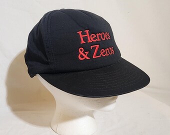 heroes & zeros snapback - unworn -