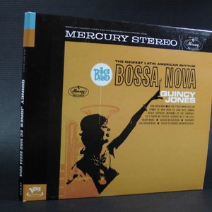 reissue cd of quincy jones&#39; big band bossa nova lp from 1962, includes with 8 page booklet