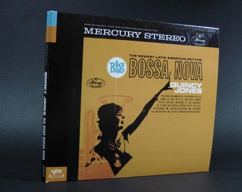 quincy jones' big band bossa nova lp; cd cover is an 8 page booklet