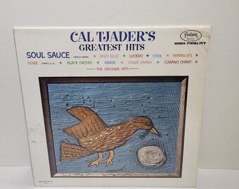 Cal Tjader Greatest Hits LP (Fantasy Records) - Soul Sauce, Afro Blue