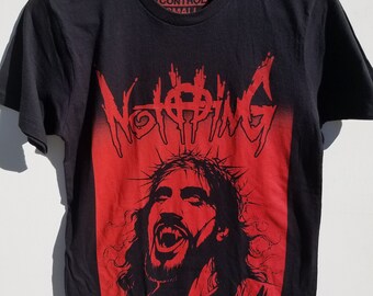 nothing burial 777 t shirt - worn once or twice -