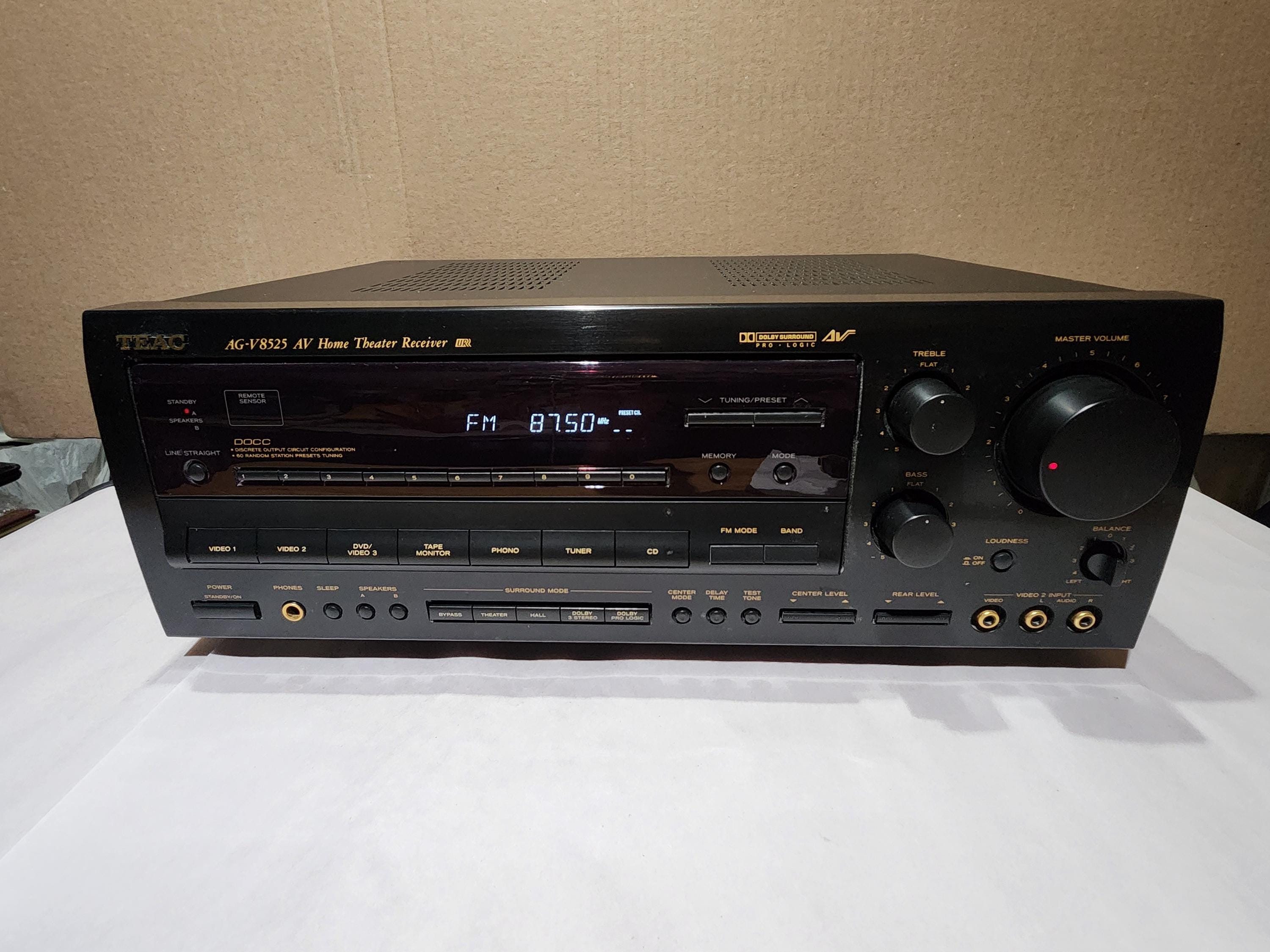 Teac Ag-v8525 Receiver - Etsy