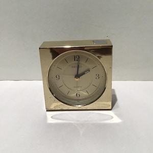 Vintage Seiko Square Clock From the 80s - Etsy