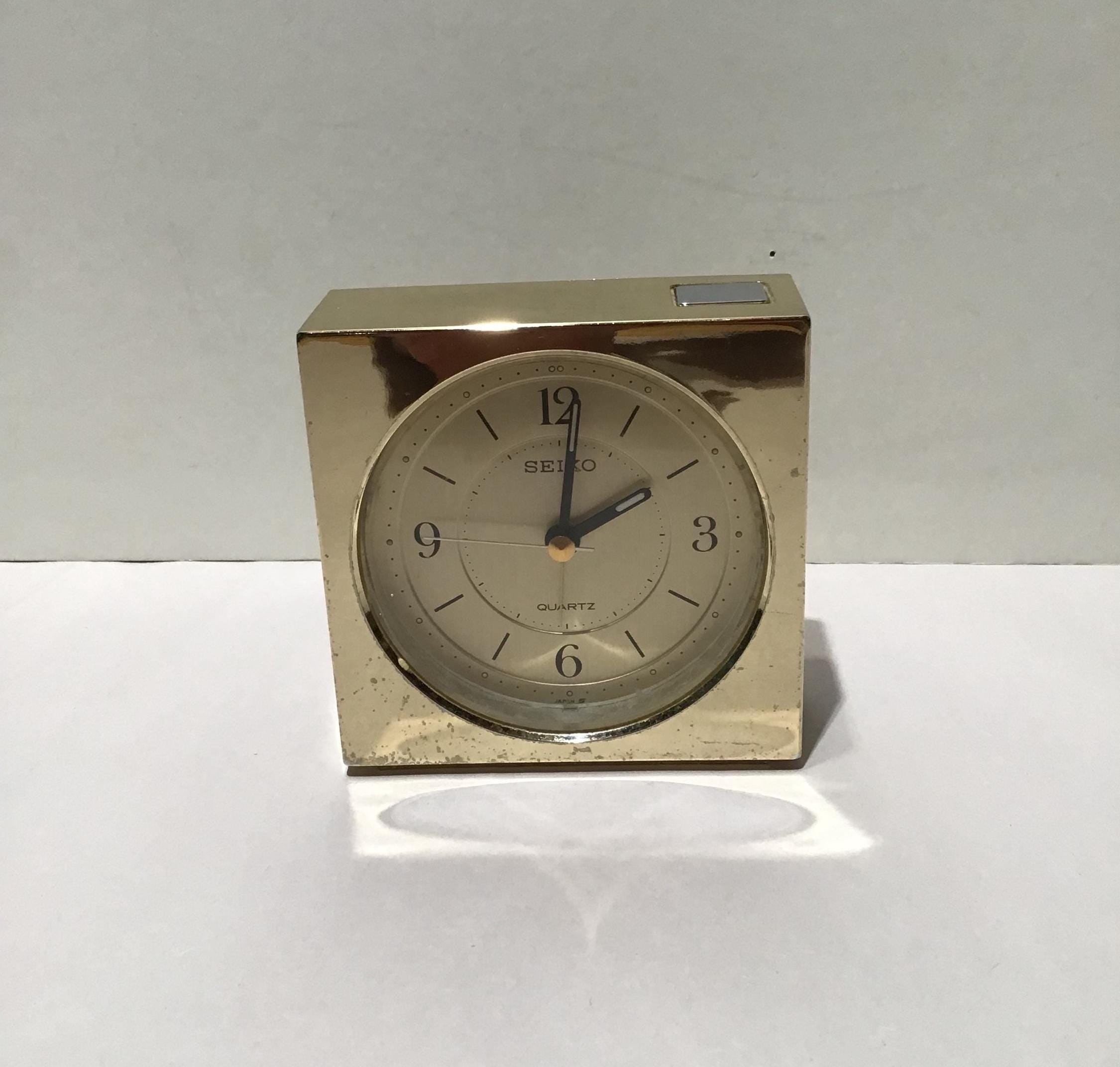 Vintage Seiko Square Clock From the 80s - Etsy Vintage Seiko Square Clock From the 80s - Etsy