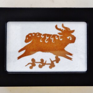 Sheep Tiny Paper Cutting Picture image 1