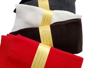 Cotton KNEE HIGH Solid color Socks/13&quot; Long Lightweight Socks/High quality Socks/Girl & Women Socks/Soft Comfortable Socks /All-Season Socks