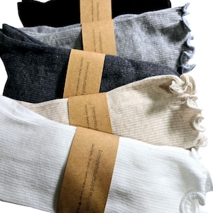 CUTE Ruffle Cotton Socks/ Long Frilly Cotton Socks/ Cute Warm Socks/ Perfect for school girl/ Cozy Crew Soft Socks/Gift for Girl and Women.