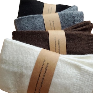 CASHMERE KNEE High Socks | LUXURIOUS Soft Winter Warmth Socks for Women | Extra Warm Socks | Perfect Gift for Cold Weather & Holidays