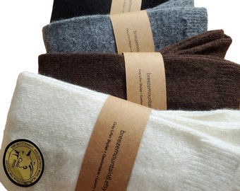 LUXURIOUS CASHMERE Socks | 13&quot; Knee High Socks | Soft Warm Winter Socks for Women | Extra Warm Socks |Perfect Gift for Cold Weather&Holidays