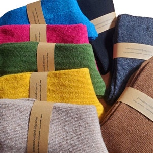 Merino Wool Socks | Retro Style, Solid Colors, Winter Warmth |8 Solid Colors Wool Socks| High Quality Wool Socks| Winter Socks|Gifts for Her