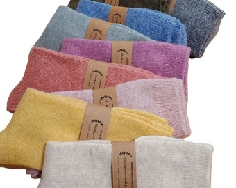 PREMIUM CASHMERE WOOL Socks|Soft Warm Winter Socks for Women|Lightweight Cozy Wool Blend Bed Socks |Perfect Gift for Cold Weather & Holidays