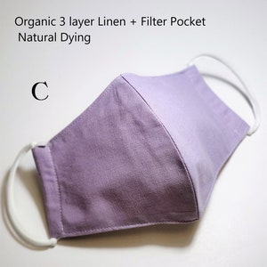 3 Layer Face Mask /Face Mask with Filter Pocket/3 Layer Reusable Face mask/ Cotton Masks /LINEN Masks /Viscose Rayon Masks /Washable Masks
