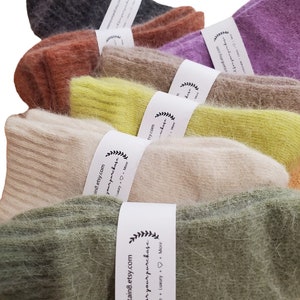 Cozy Wool Socks | ANGORA Socks | Premium Winter Warm Socks | Cute Warm Socks | Cozy Crew Soft Socks | Perfect Gifts  for her